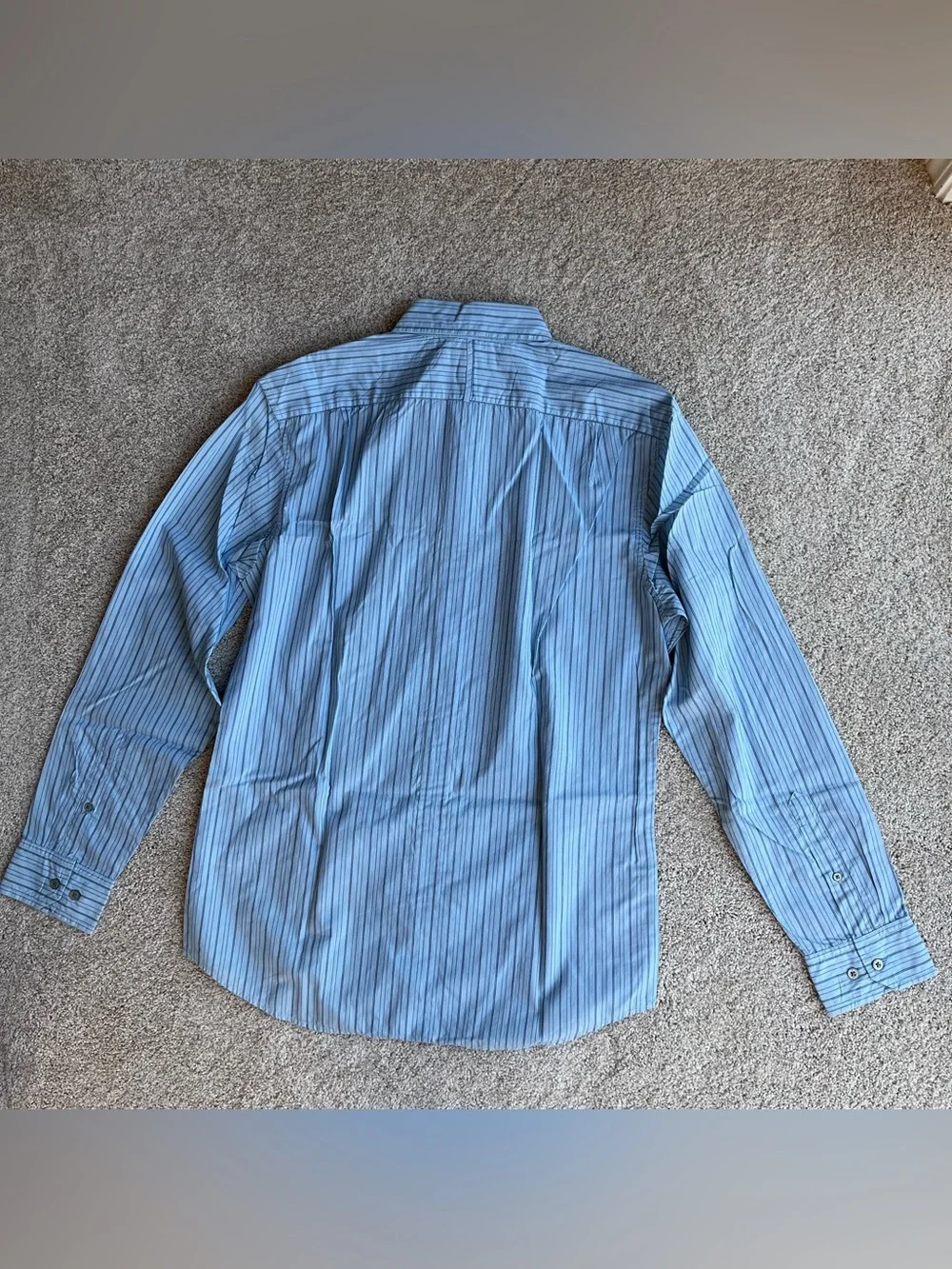Banana Republic Men's Striped Long Sleeve Button-Down Shirt Medium